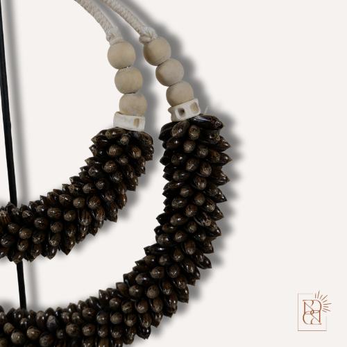 Collier AYUN Marron