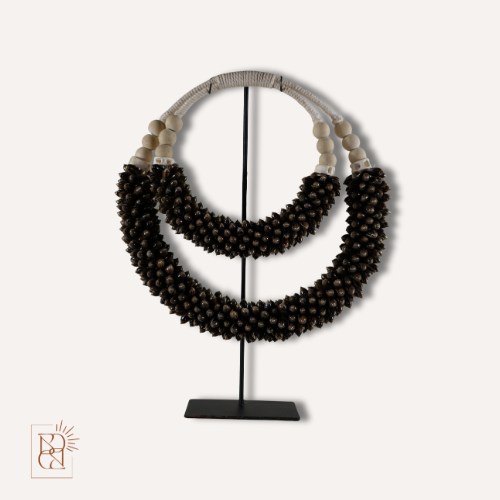 Collier AYUN Marron