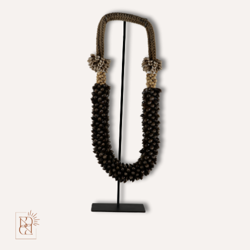 Collier INDHA Marron