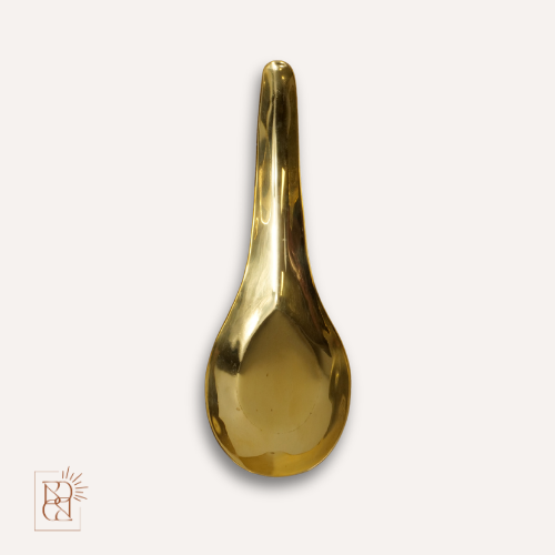 Cuillère amuse bouche laiton
