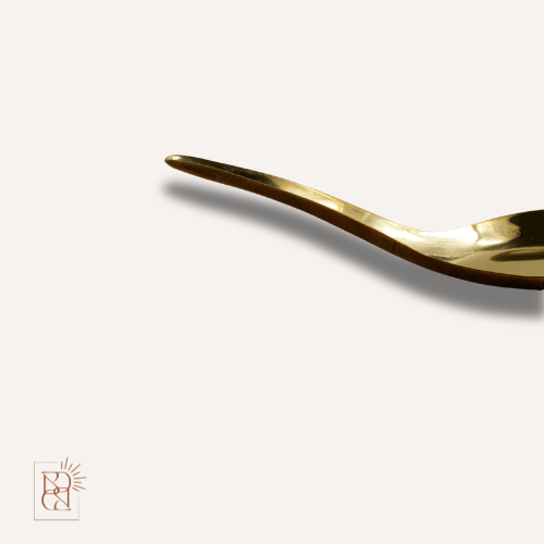 Cuillère amuse bouche laiton
