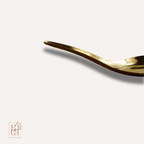 Cuillère amuse bouche laiton