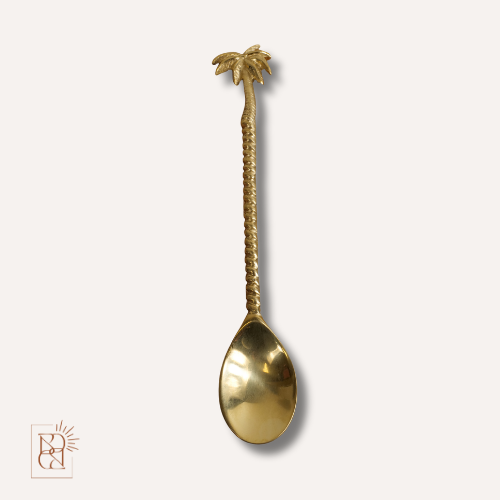 Cuillère laiton PALMIER