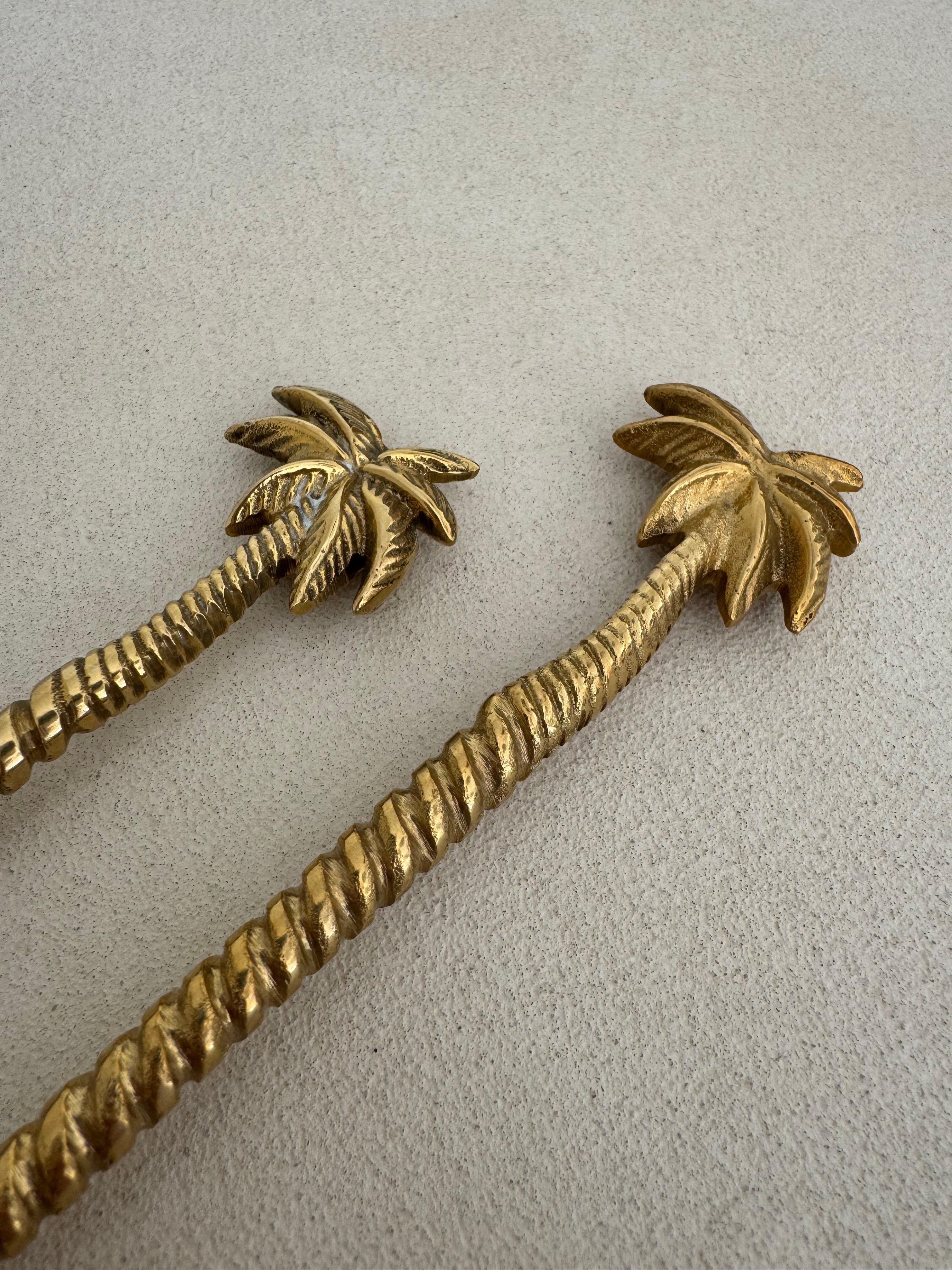Cuillère laiton PALMIER