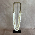 Collier de coquillage sur socle CANDRA