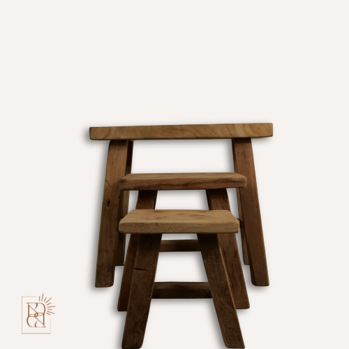 Petit banc en teck