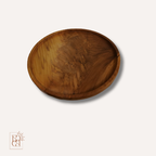 Plateau rond en TECK