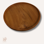 Plateau rond en TECK