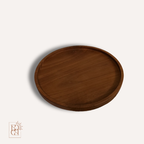 Plateau rond en TECK
